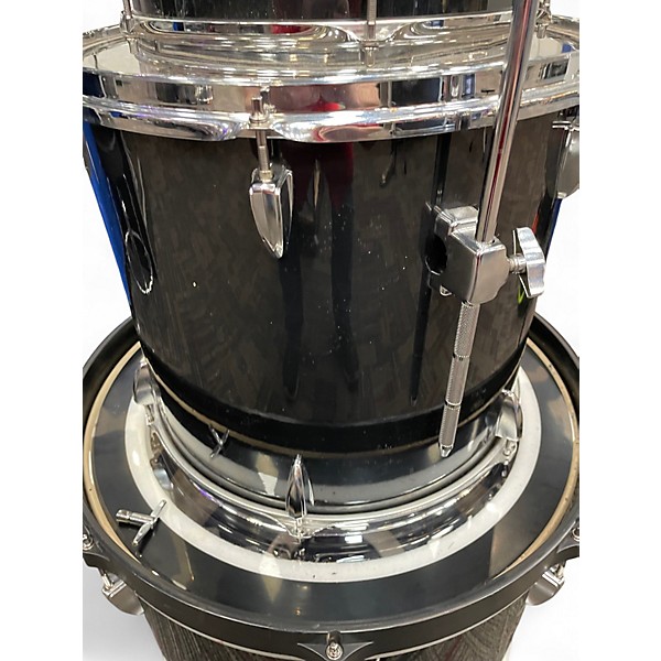 Used TAMA 4 Piece Imperialstar Black Drum Kit