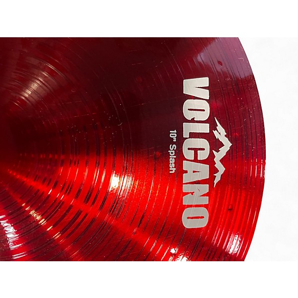 Used Volcano 10in CYMBALS Cymbal