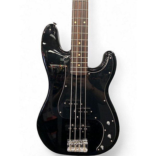 Used Squier Affinity Precision Bass Black Electric Bass Guitar