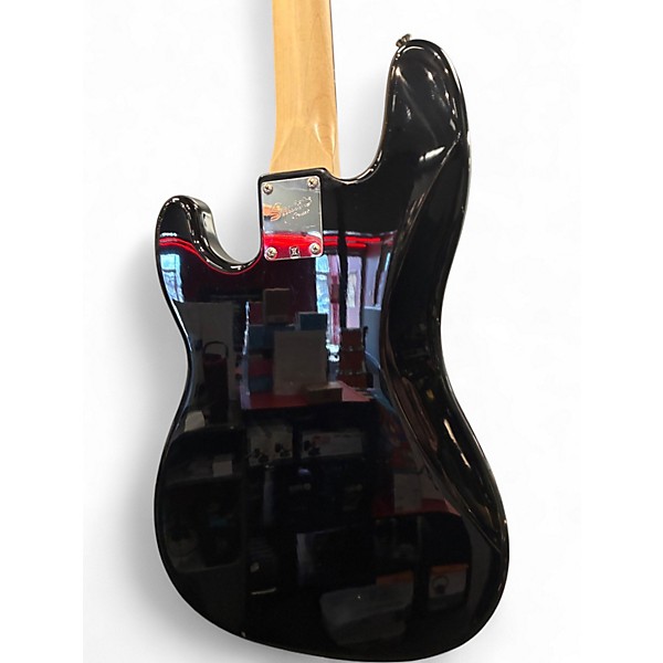 Used Squier Affinity Precision Bass Black Electric Bass Guitar