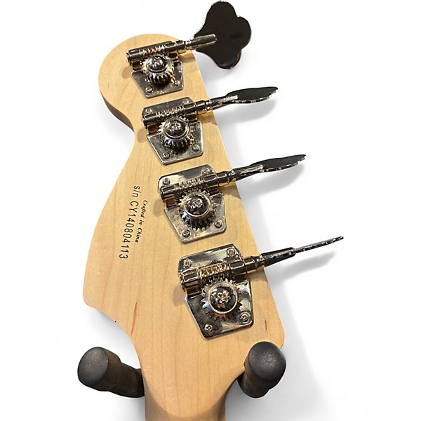 Used Squier Affinity Precision Bass Black Electric Bass Guitar