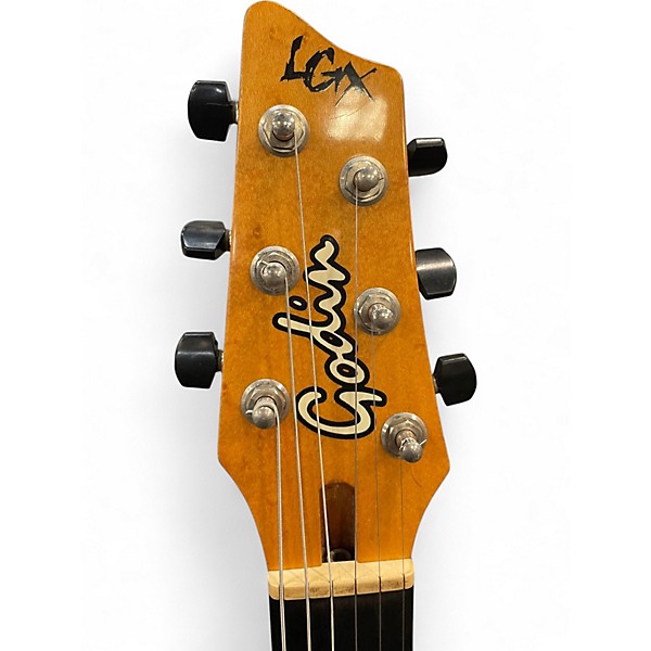 Used Godin LGX-SA NATURAL FLAME MAPLE Solid Body Electric Guitar