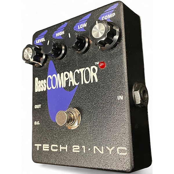 Used Tech 21 Bass Compactor Bass Effect Pedal