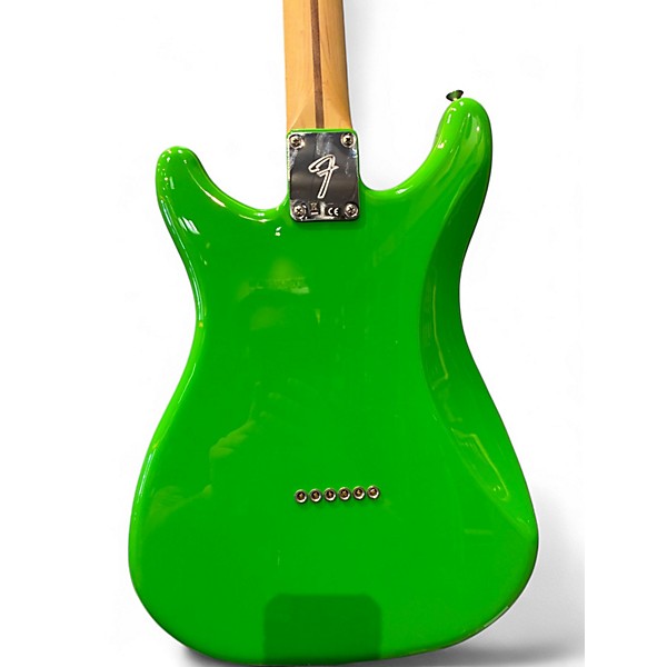 Used Fender Player Lead II Apple Green Solid Body Electric Guitar