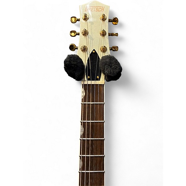 Used Gretsch Guitars G5237TG Electromatic Jet FT Champange White Solid Body Electric Guitar