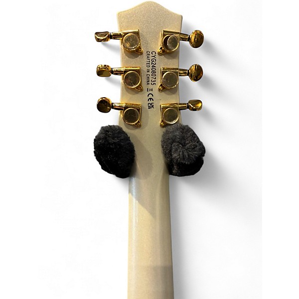 Used Gretsch Guitars G5237TG Electromatic Jet FT Champange White Solid Body Electric Guitar