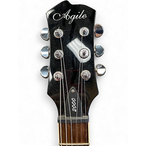 Used Agile Single Cut Lemonburst Solid Body Electric Guitar