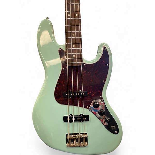 Used Squier Classic Vibe 1960S Jazz Bass Seafoam Green Electric Bass Guitar