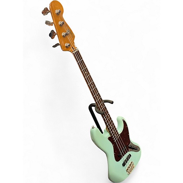 Used Squier Classic Vibe 1960S Jazz Bass Seafoam Green Electric Bass Guitar