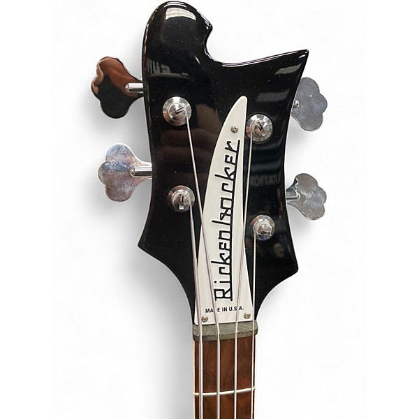 Used Rickenbacker 4003 JETGLO BLACK Electric Bass Guitar