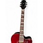 Used Epiphone Hummingbird Red Acoustic Guitar