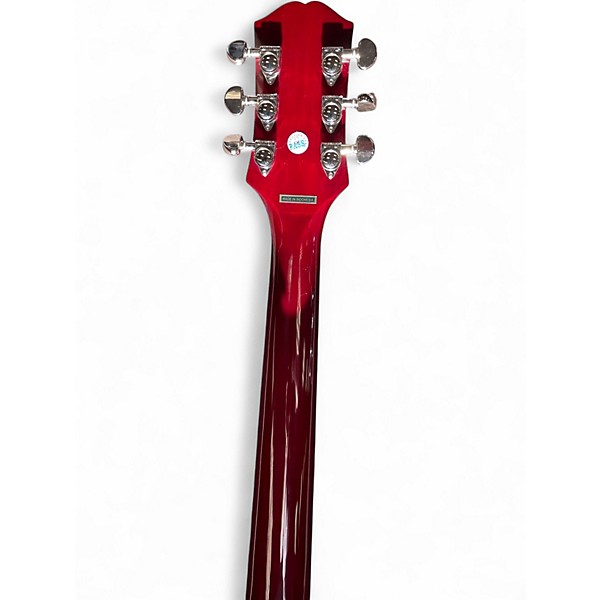 Used Epiphone Hummingbird Red Acoustic Guitar