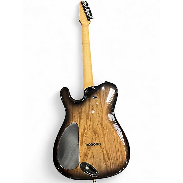 Used Kiesel Solo 6  Trans Amber Solid Body Electric Guitar