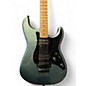 Used Squier Contemporary Stratocaster HH FR Gunmetal Metallic Solid Body Electric Guitar