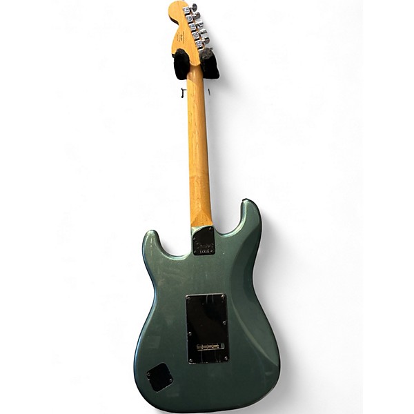 Used Squier Contemporary Stratocaster HH FR Gunmetal Metallic Solid Body Electric Guitar