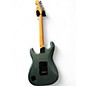 Used Squier Contemporary Stratocaster HH FR Gunmetal Metallic Solid Body Electric Guitar