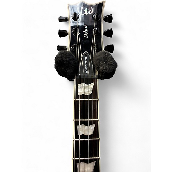 Used ESP LTD EC-1001T CTM Snow White Solid Body Electric Guitar