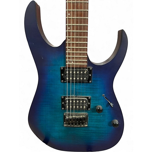 Used Ibanez RG6003FM Blue Solid Body Electric Guitar