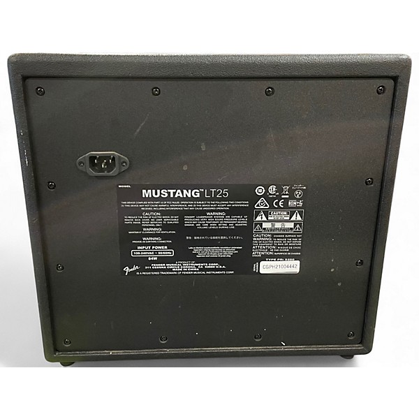 Used Fender Mustang LT25 25W 1x8 Guitar Combo Amp