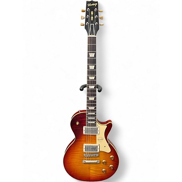 Used Heritage Custom Shop Core Collection H-150 Artisan Aged Dark Cherry Sunburst Solid Body Electric Guitar