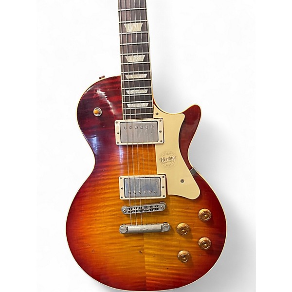 Used Heritage Custom Shop Core Collection H-150 Artisan Aged Dark Cherry Sunburst Solid Body Electric Guitar
