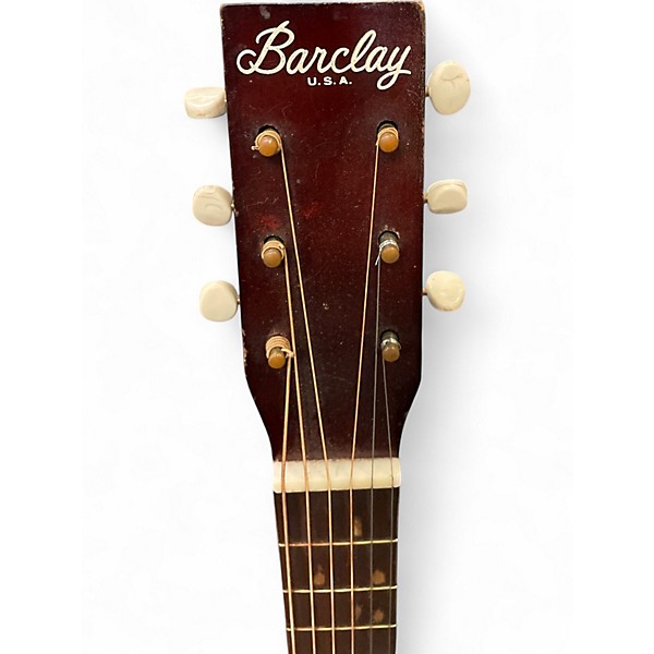 Used Barclay  1960'S ACOUSTIC  RED BURST Acoustic Guitar