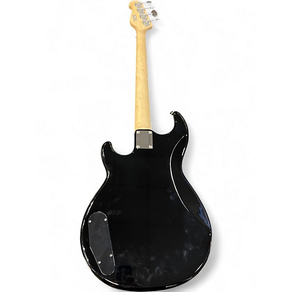 Used Yamaha Broadbass Black and White Electric Bass Guitar