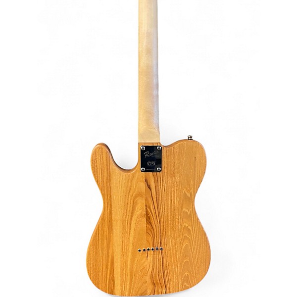 Used Reuter Guitars Relic Tele Natural Ash Solid Body Electric Guitar
