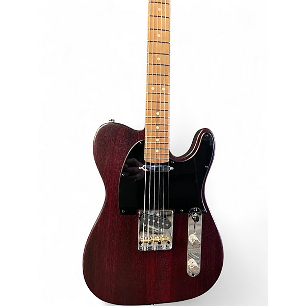 Used Reuter Guitars Tele Wine Red Solid Body Electric Guitar