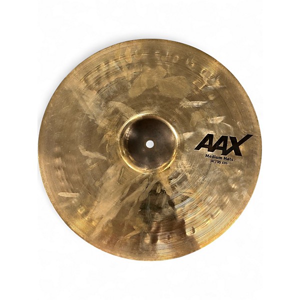 Used SABIAN 14in AAX Medium Hi Hat Bottom Cymbal