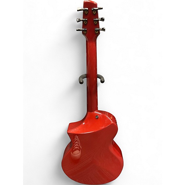 Used Composite Acoustics CARGO MG Red Acoustic Electric Guitar