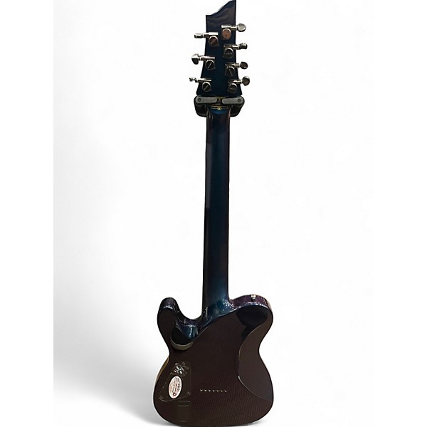 Used Schecter Guitar Research HELLRAISER HYBRID PT 7 VIOLET PURPLE Solid Body Electric Guitar