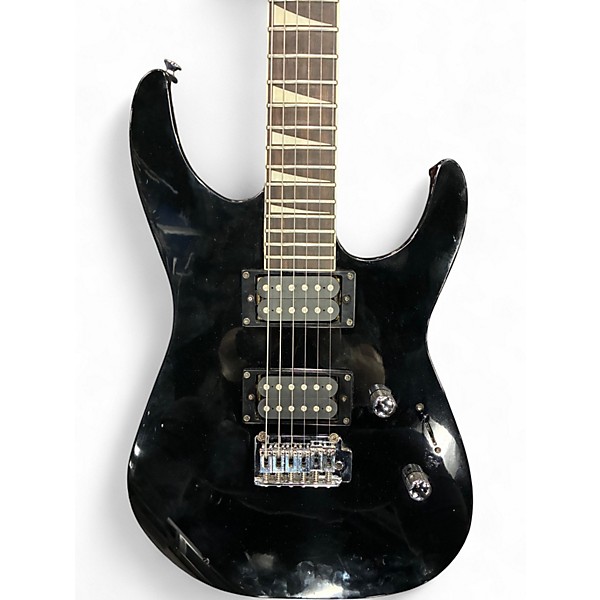 Used Jackson JS22R Dinky Black Solid Body Electric Guitar