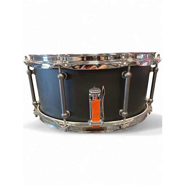 Used Drum Art 6.5X14 FAT BOY Satin Black Drum