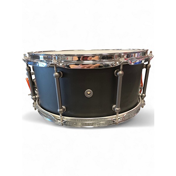 Used Drum Art 6.5X14 FAT BOY Satin Black Drum