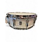 Used British Drum Co. 5.5X14 LOUNGE SERIES WHITE MARINE PEARL Drum thumbnail