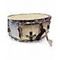 Used British Drum Co. 5.5X14 LOUNGE SERIES WHITE MARINE PEARL Drum