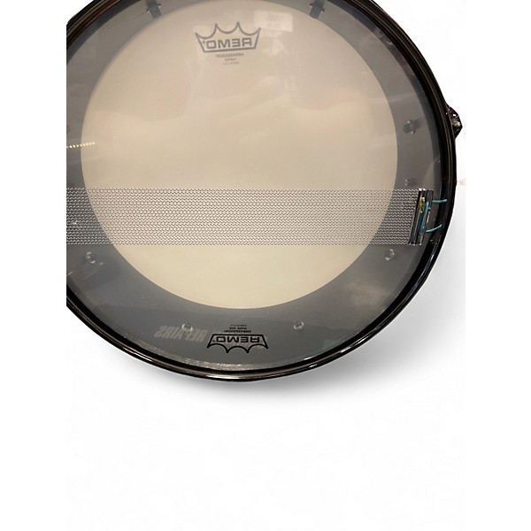 Used Brooklyn Tagz 4X14 SNARE DRUM RED & WHITE Drum