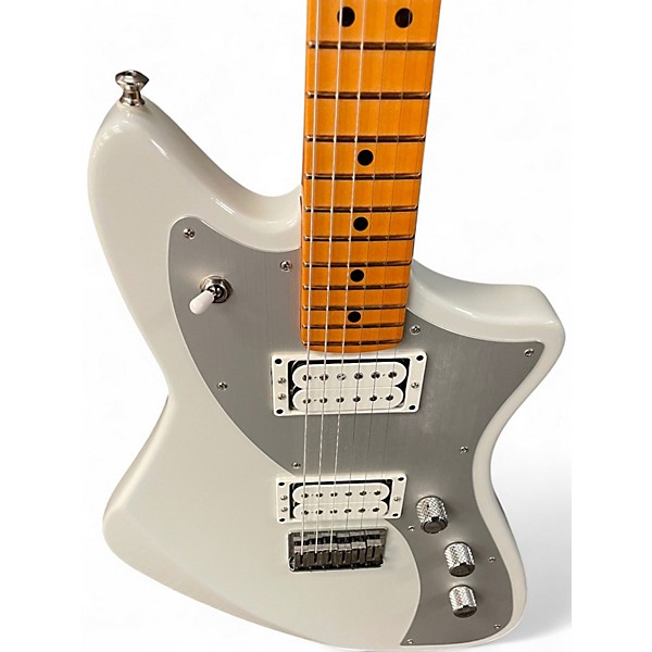 Used Fender Meteora Ultra II Vintage White Solid Body Electric Guitar