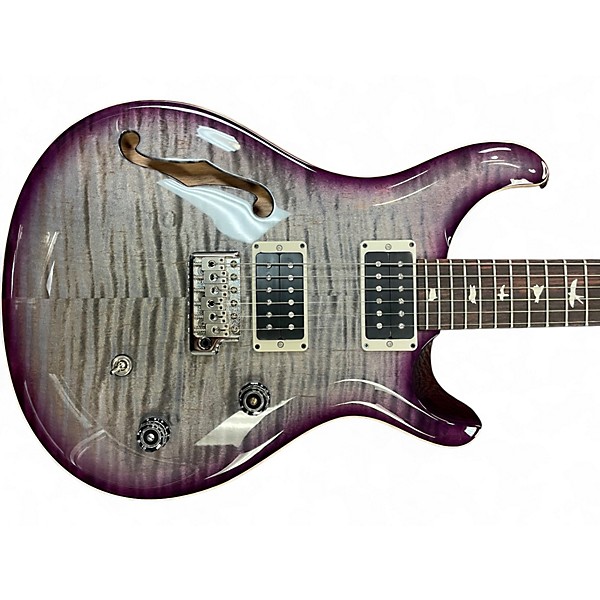 Used PRS CE24 SEMI-HOLLOWBODY Trans Purple Hollow Body Electric Guitar