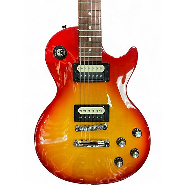 Used Epiphone Les Paul Studio LT Cherry Sunburst Solid Body Electric Guitar