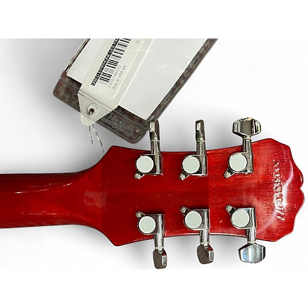 Used Epiphone Les Paul Studio LT Cherry Sunburst Solid Body Electric Guitar