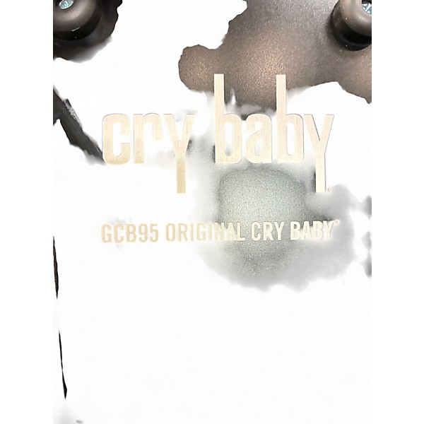 Used Dunlop GCB95 Original Crybaby Wah Effect Pedal