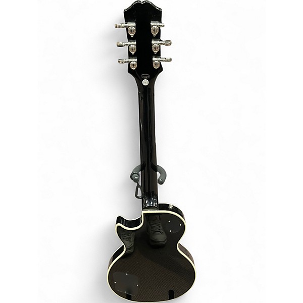 Used Epiphone Les Paul Custom Silverburst Solid Body Electric Guitar