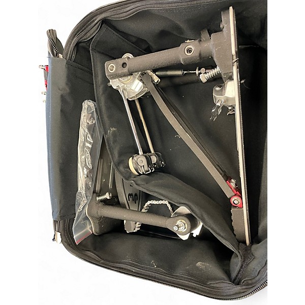 Used DW 9000 Series Double Double Bass Drum Pedal