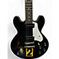 Used Epiphone ES339 Pro Black and White Hollow Body Electric Guitar