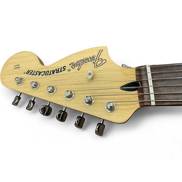 Used 2023 Fender Tom Delonge Signature Stratocaster Black Solid Body Electric Guitar