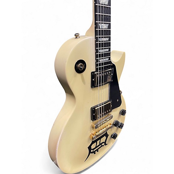 Used Gibson 2002 Les Paul Studio Alpine White Solid Body Electric Guitar