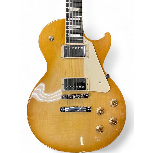 Used Gibson Les Paul Studio Session Natural Solid Body Electric Guitar