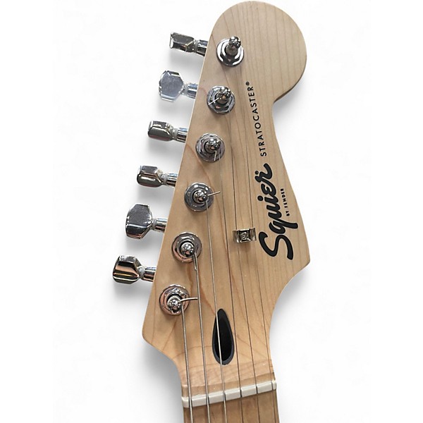 Used Squier Bullet Stratocaster Surf Green Solid Body Electric Guitar